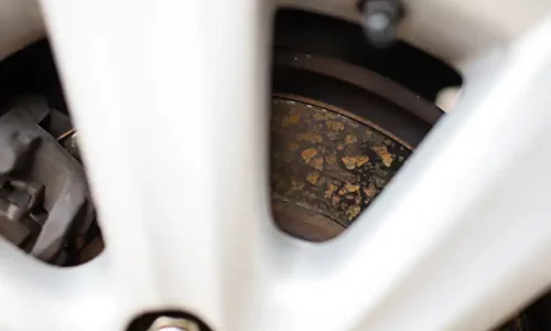 Brake disc corrosion in a used car, is it a cause for concern?